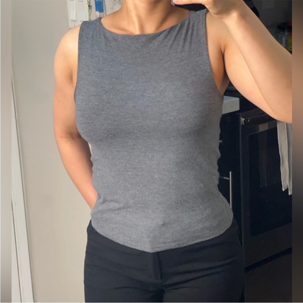 Grey Victorias Secret tank top